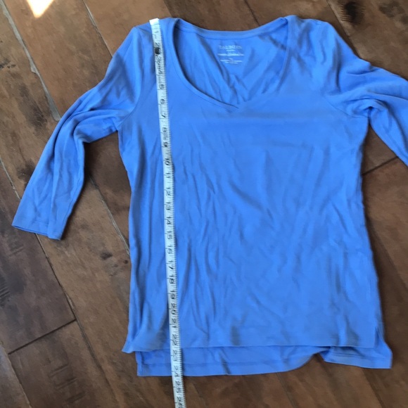 Talbots periwinkle M stretch t - Picture 5 of 6